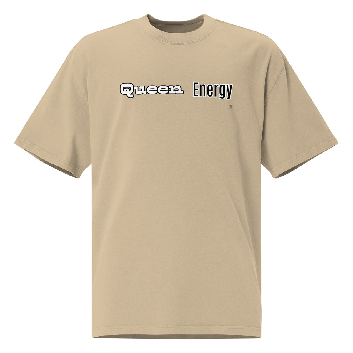 QUEEN ENERGY Over sized faded Tee - Feel Good Clothing CompanyQUEEN ENERGY Over sized faded TeeQUEEN ENERGY Over sized faded TeeFeel Good Clothing Company