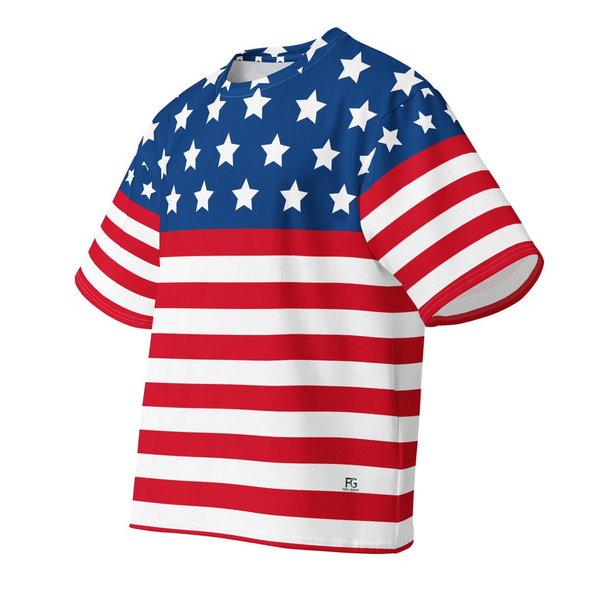 AMERICANA Luxury Ring-Spun Cotton Tee - Feel Good Clothing CompanyAMERICANA Luxury Ring-Spun Cotton TeeAMERICANA Luxury Ring-Spun Cotton TeeFeel Good Clothing Company