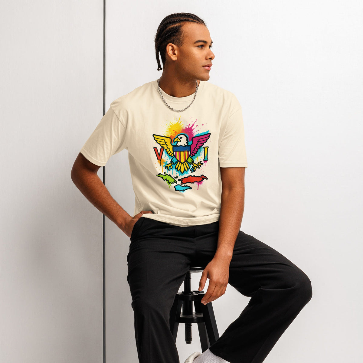 Eco - friendly, 100% premium spun cotton Urban T-shirt - Feel Good Clothing CompanyHis and Hers Oversized, Eco - friendly, 100% premium spun cotton T-shirtEco - friendly, 100% premium spun cotton Urban T-shirtFeel Good Clothing Company