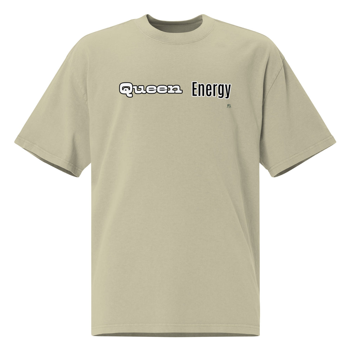QUEEN ENERGY Over sized faded Tee - Feel Good Clothing CompanyQUEEN ENERGY Over sized faded TeeQUEEN ENERGY Over sized faded TeeFeel Good Clothing Company