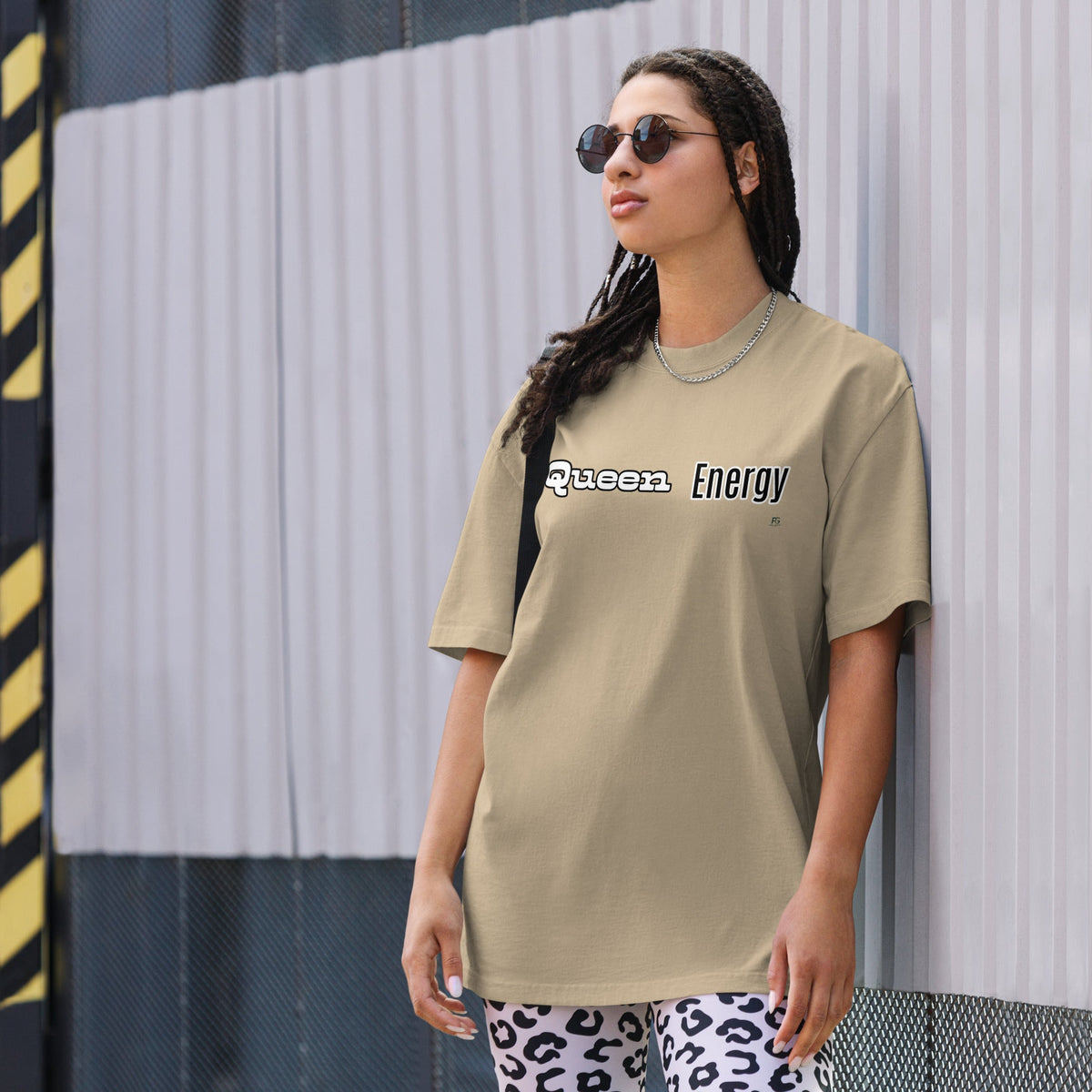 QUEEN ENERGY Over sized faded Tee - Feel Good Clothing CompanyQUEEN ENERGY Over sized faded TeeQUEEN ENERGY Over sized faded TeeFeel Good Clothing Company