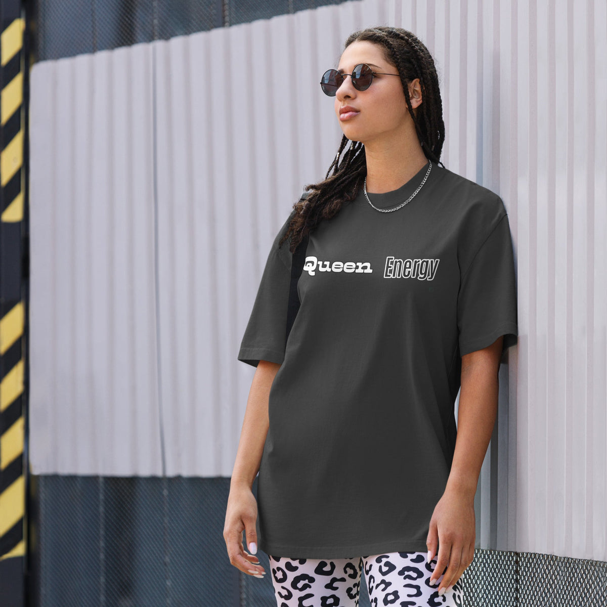 QUEEN ENERGY Over sized faded Tee - Feel Good Clothing CompanyQUEEN ENERGY Over sized faded TeeQUEEN ENERGY Over sized faded TeeFeel Good Clothing Company
