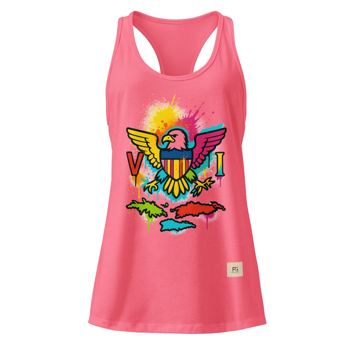 Spirit of VI Racerback Tank - Feel Good Clothing CompanySpirit of VI Racerback TankSpirit of VI Racerback TankFeel Good Clothing Company