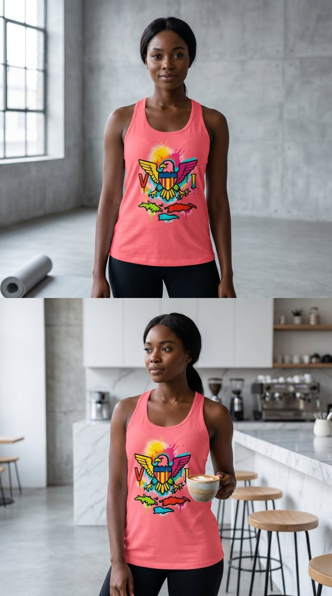 Spirit of VI Racerback Tank - Feel Good Clothing CompanySpirit of VI Racerback TankSpirit of VI Racerback TankFeel Good Clothing Company