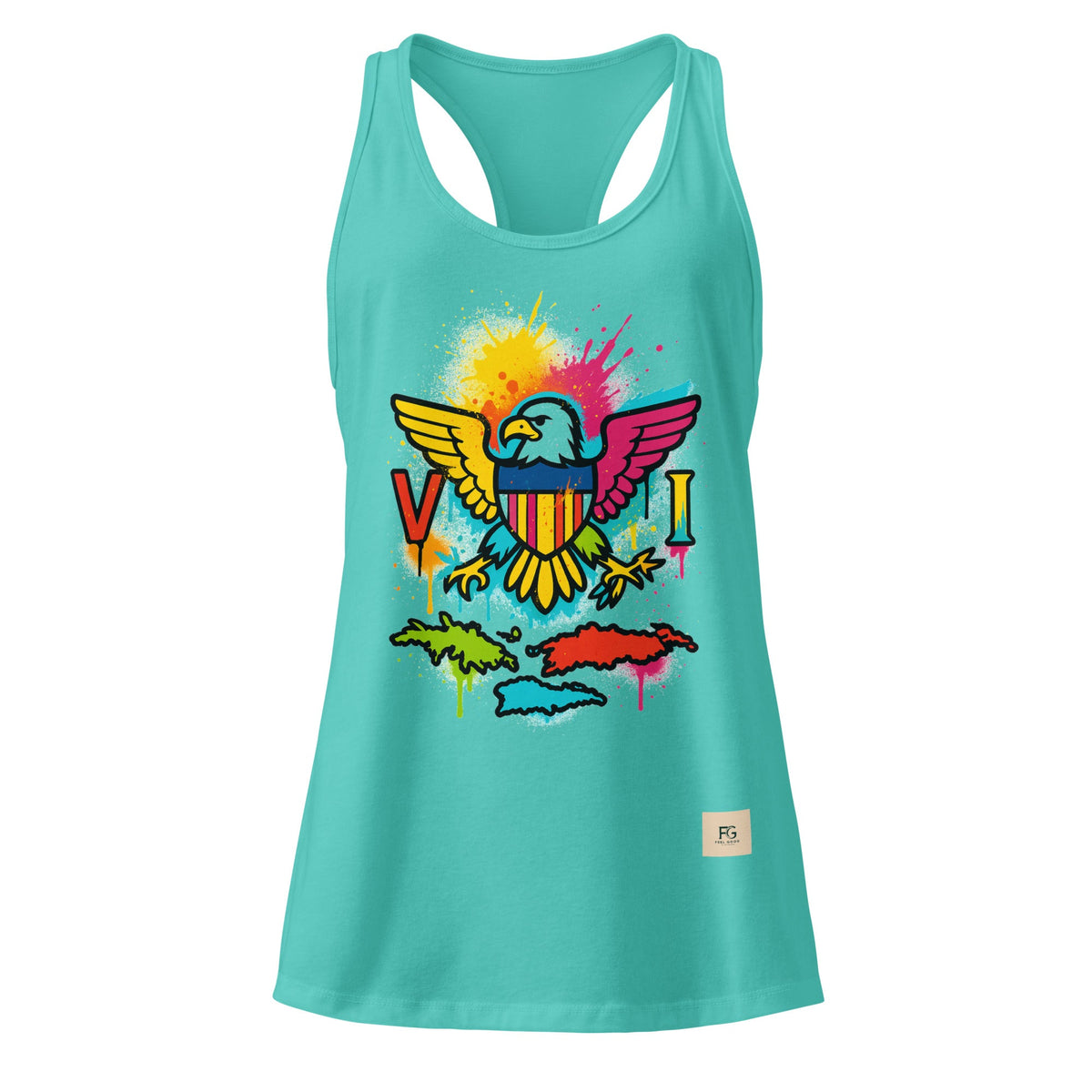 Spirit of VI Racerback Tank - Feel Good Clothing CompanySpirit of VI Racerback TankSpirit of VI Racerback TankFeel Good Clothing Company