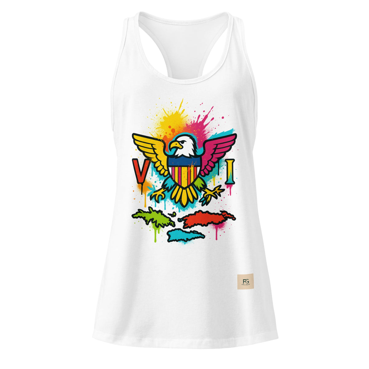 Spirit of VI Racerback Tank - Feel Good Clothing CompanySpirit of VI Racerback TankSpirit of VI Racerback TankFeel Good Clothing Company