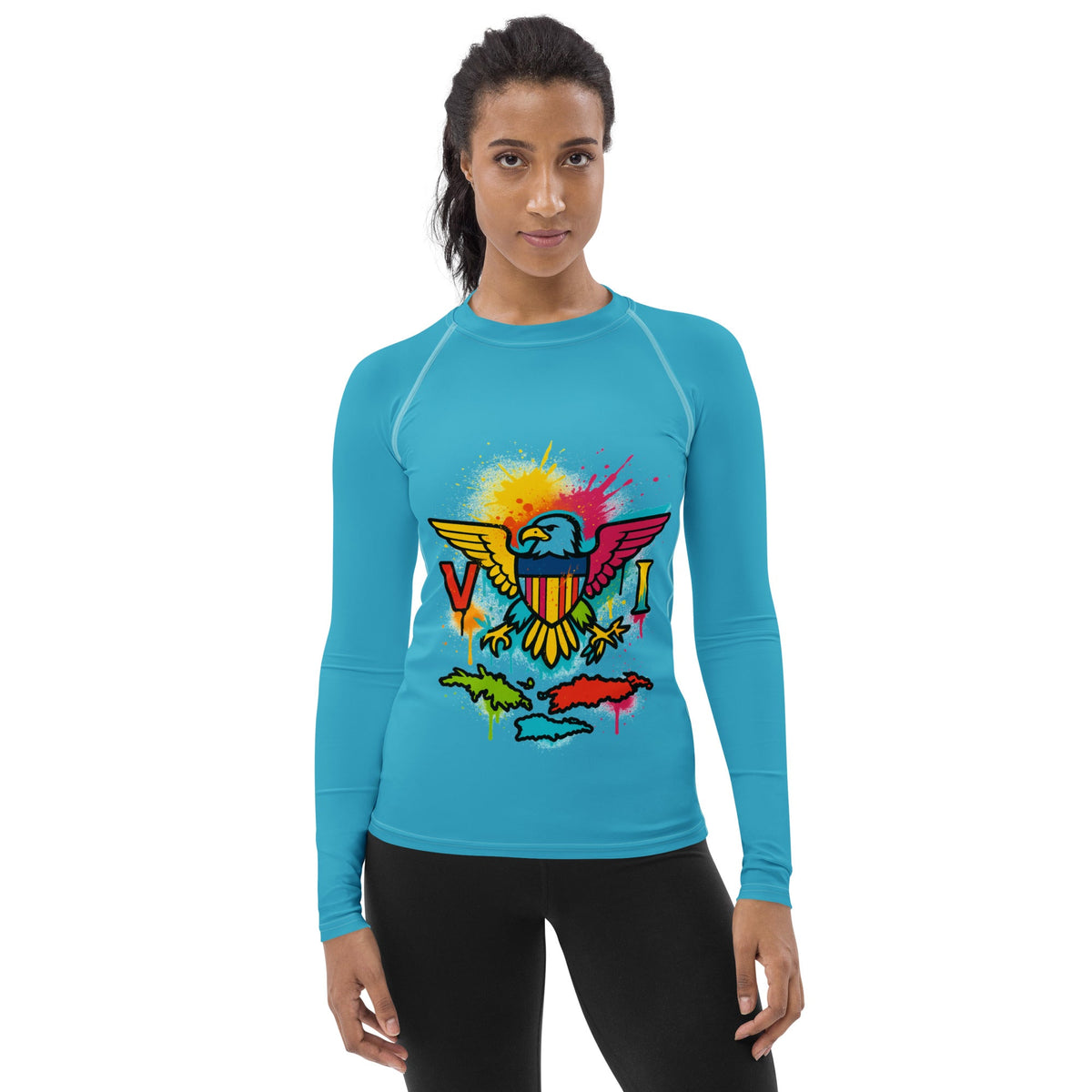 VI Rash Guard - Feel Good Clothing CompanyRash GuardVI Rash GuardFeel Good Clothing Company